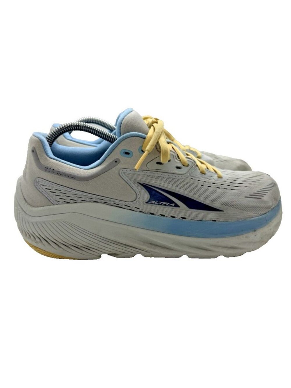Altra Via Olympus Women's Shoes Grey Blue Sz 8 ALOA82CR224 Road Running Athletic